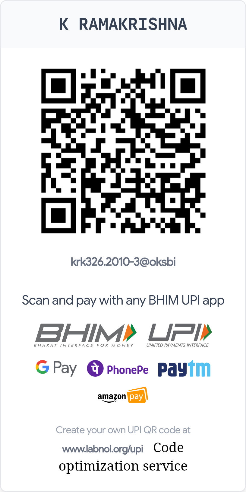 UPI QR